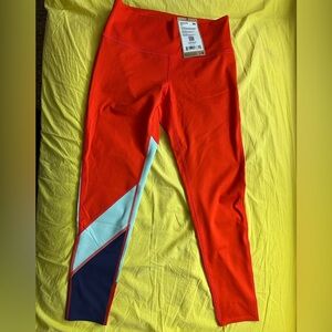 Cotopaxi Mariposa NWT Vibrant Red and Blue Yoga Pants
